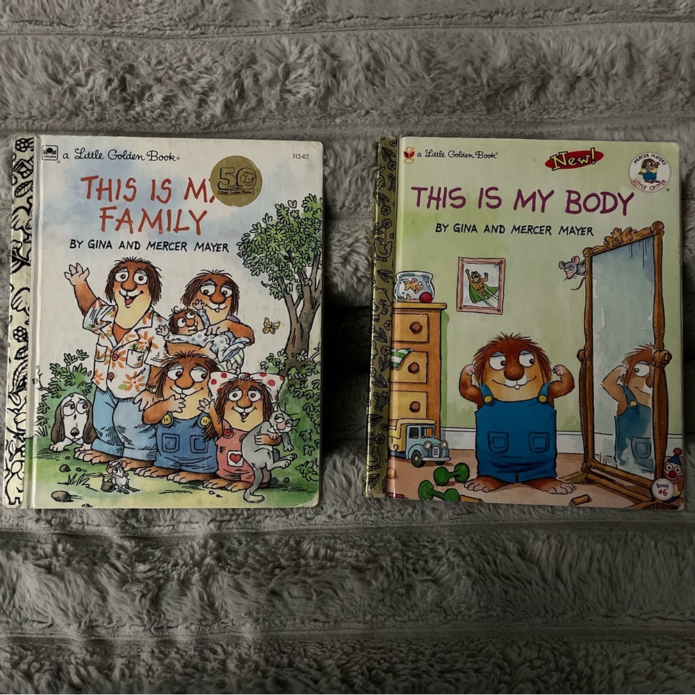 Bundle of 2 This Is A Little Golden Books